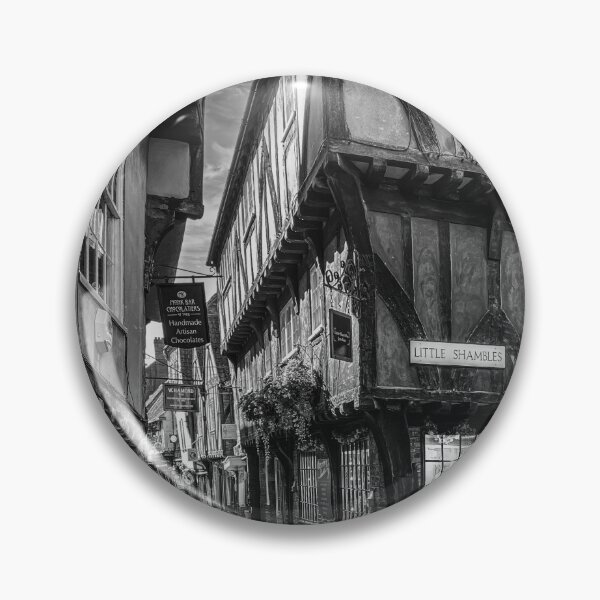 Item preview, York Shambles black and white designed and sold by RJW Images.