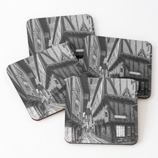 Item preview, York Shambles black and white designed and sold by RJW Images.