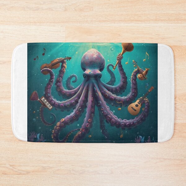 Item preview, Fantastical Musical Octopus Underwater Symphony designed and sold by Wonderful Designs.