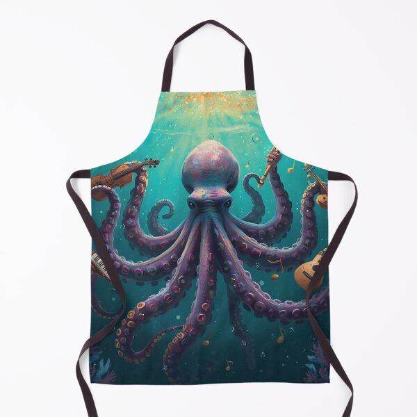 Item preview, Fantastical Musical Octopus Underwater Symphony designed and sold by Wonderful Designs.