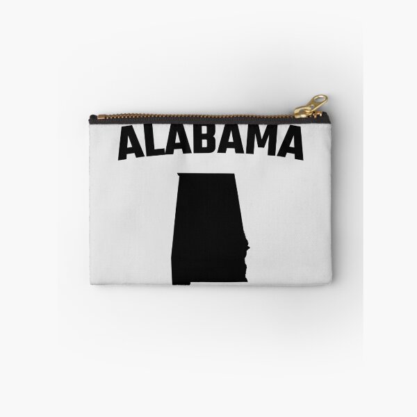 Item preview, Alabama State Map Silhouette - Classic Bold Black Typography designed and sold by mashmosh.