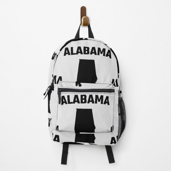 Item preview, Alabama State Map Silhouette - Classic Bold Black Typography designed and sold by mashmosh.