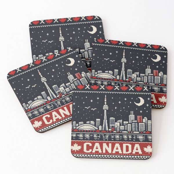 Item preview, Toronto skyline, Canada knitted picture designed and sold by Mauswohn.