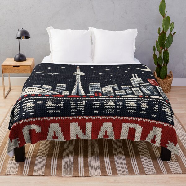 Item preview, Toronto skyline, Canada knitted picture designed and sold by Mauswohn.