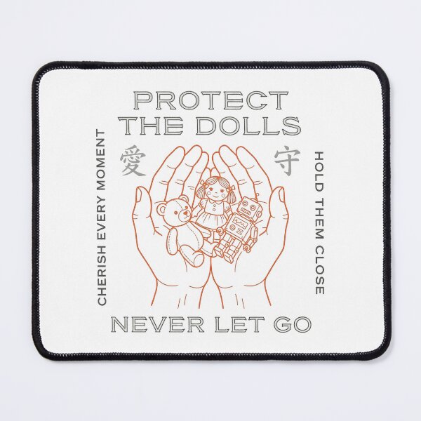 Item preview, Copy of Protect The Dolls Safeguard Cherish Vintage Neon Art designed and sold by zzz888.