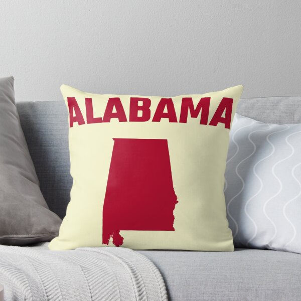 Item preview, Alabama State Pride - Crimson Red Retro Varsity Style designed and sold by mashmosh.