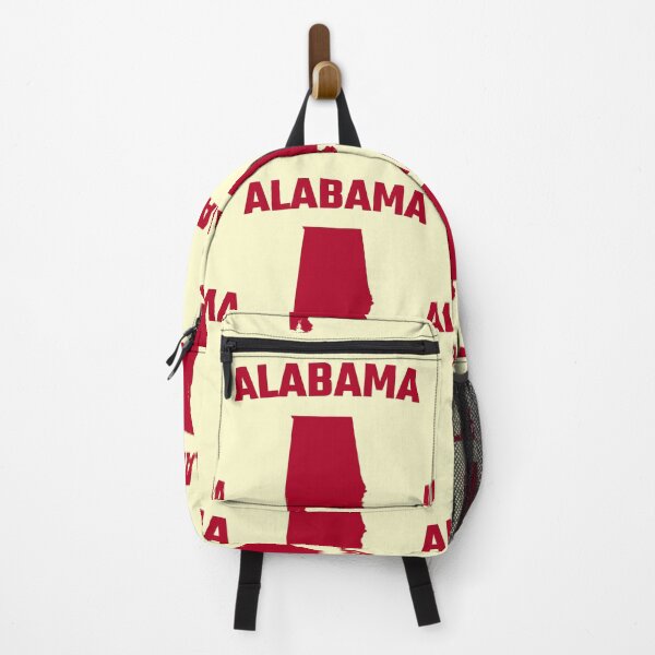 Item preview, Alabama State Pride - Crimson Red Retro Varsity Style designed and sold by mashmosh.