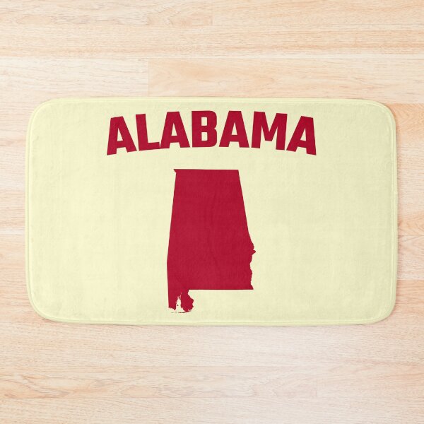 Item preview, Alabama State Pride - Crimson Red Retro Varsity Style designed and sold by mashmosh.