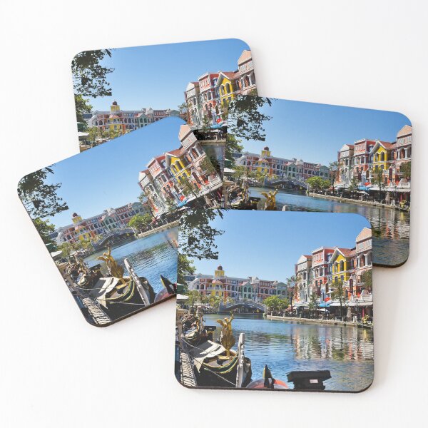 Item preview, Colorful canal and architecture at Grand World designed and sold by franck380.