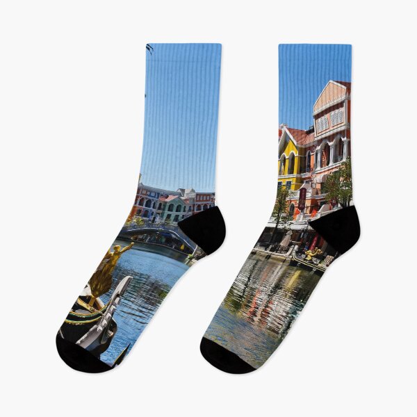 Item preview, Colorful canal and architecture at Grand World designed and sold by franck380.