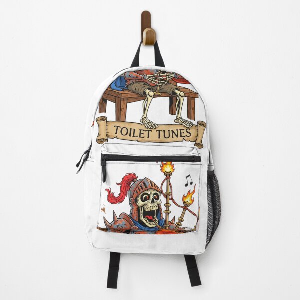 Item preview, Toilet Tunes Medieval Skeleton Knight Cartoon T-Shirt designed and sold by RebellDancer.