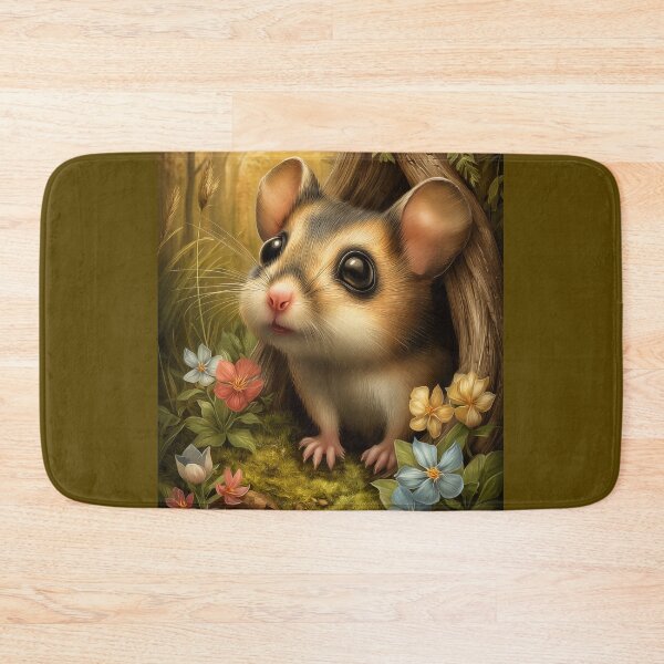Item preview, Cute Mouse in a Tree Hollow designed and sold by PetsArt.