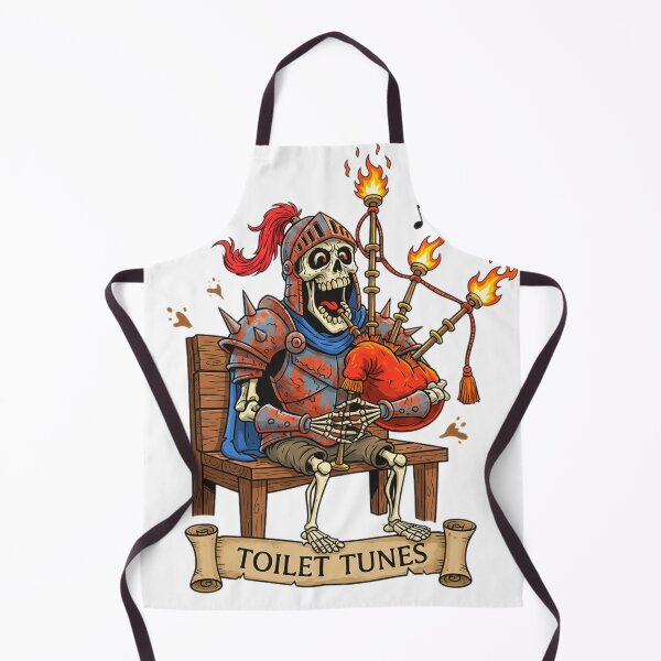 Item preview, Toilet Tunes Medieval Skeleton Knight Cartoon T-Shirt designed and sold by RebellDancer.