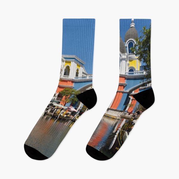 Item preview, Colorful canal and architecture at Grand World designed and sold by franck380.