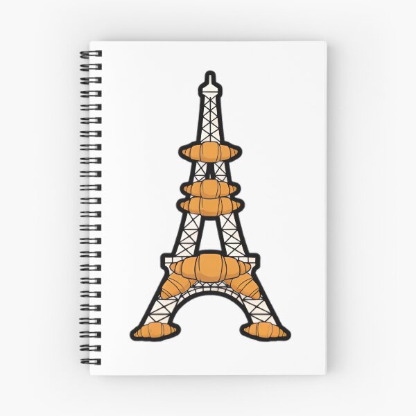 Item preview, Croissant Eiffel Tower Iconic Landmark designed and sold by SunkenCost.