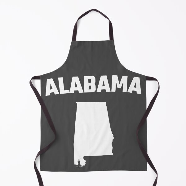 Item preview, Minimalist Alabama State Outline - Sweet Home Heartbeat White Silhouette designed and sold by mashmosh.