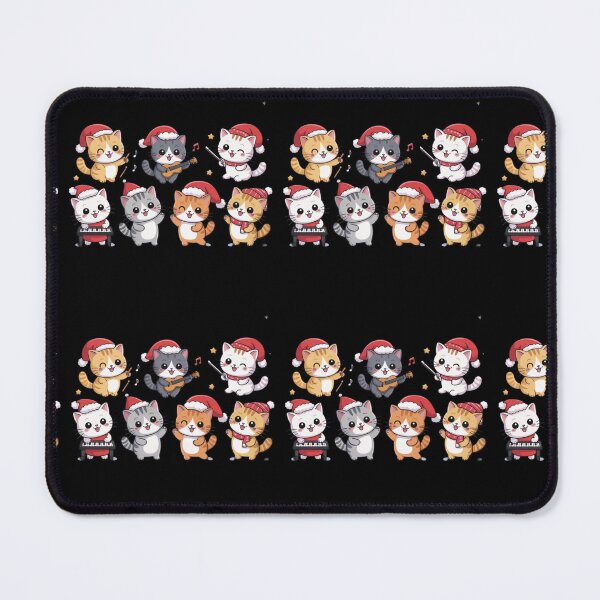 Item preview, Cat Obsession - Christmas ginger cat music lover designed and sold by DamioPolArt.