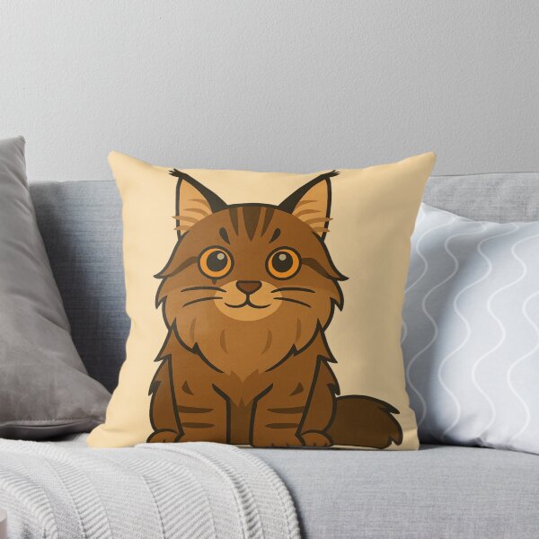 Item preview, Cute Maine Coon Cat Illustration – Fluffy Long-Haired Cat Lover Gift designed and sold by Aloloco.