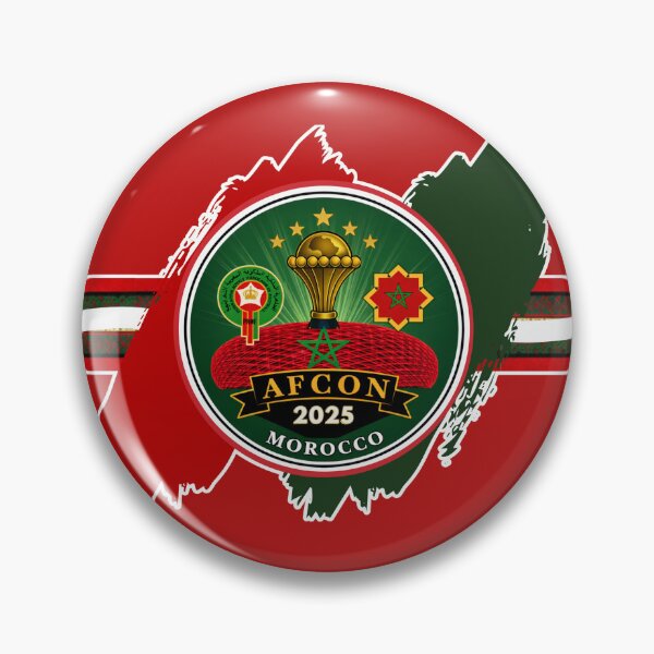 Item preview,  AFCON Sport 2025 Morocco • Prince Moulay Abdellah Stadium • Atlas Lions Football Emblem designed and sold by InPrintedWord.