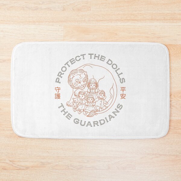 Item preview, Protect The Dolls Tiger Guardian Vintage Line Art designed and sold by zzz888.