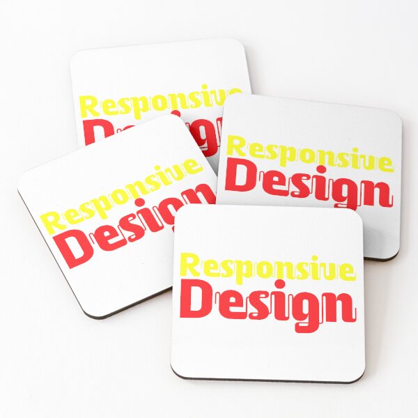 Item preview, Responsive Design Bold Typography T-Shirt | Web Developer & UI Designer Tee designed and sold by Faali950.