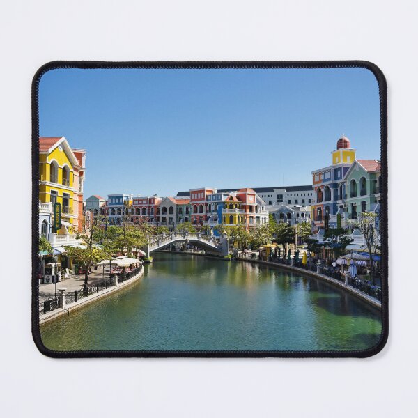 Item preview, Colorful cityscape in Phu Quoc, Vietnam designed and sold by franck380.