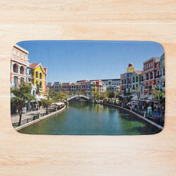 Item preview, Colorful cityscape in Phu Quoc, Vietnam designed and sold by franck380.