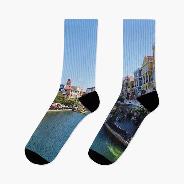 Item preview, Colorful canal and architecture at Grand World designed and sold by franck380.