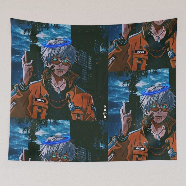 Item preview, Street Gojo | Limitless Streetwear Anime Design designed and sold by FluxCulture.