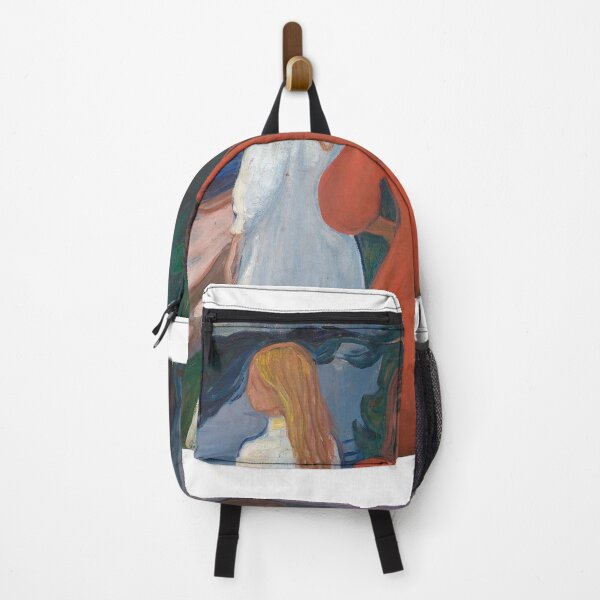 Item preview, Red and White – Edvard Munch Expressionist Color Study Painting (1898–1899) designed and sold by Art Outlaws.