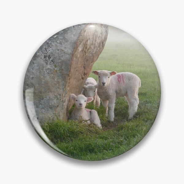 Item preview, Sheep and stone designed and sold by StoneBothering.