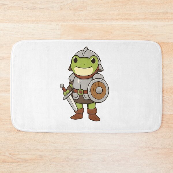 Item preview, Frog Knight with Shield T-Shirt designed and sold by CraftLum.