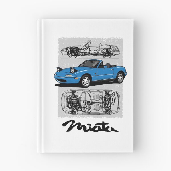 Item preview, Drawing of a Japanese roadster with a B-print designed and sold by designjaag.