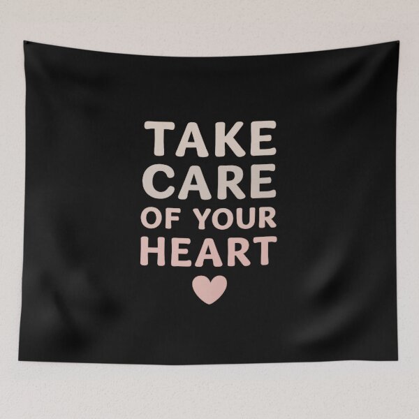 Item preview, Take Care of Your Heart - Pastel Self-Care Typography designed and sold by MKreative Studio.