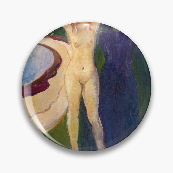 Item preview, Ashes – Edvard Munch Expressionist Painting of Love, Loss, and Psychological Turmoil (1894–1895) designed and sold by Art Outlaws.