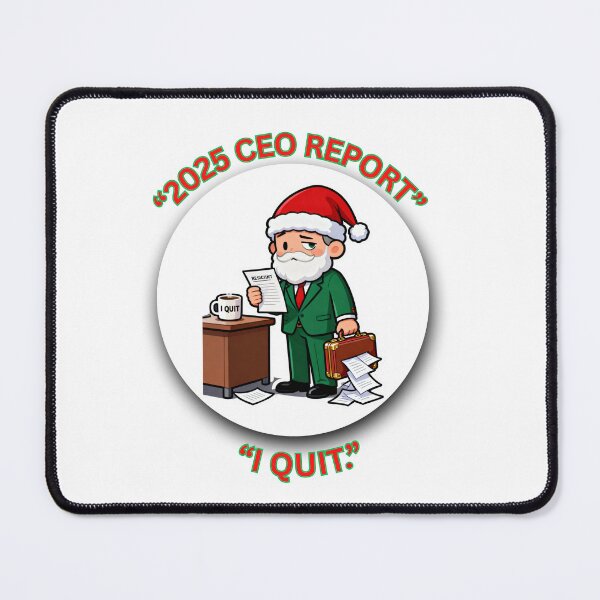 Item preview, 2025 CEO Report — “I Quit.” | Funny Office Christmas Gift for Bosses designed and sold by MskynextDigitalstudio.
