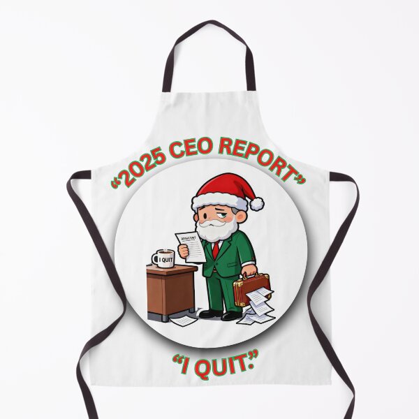 Item preview, 2025 CEO Report — “I Quit.” | Funny Office Christmas Gift for Bosses designed and sold by MskynextDigitalstudio.