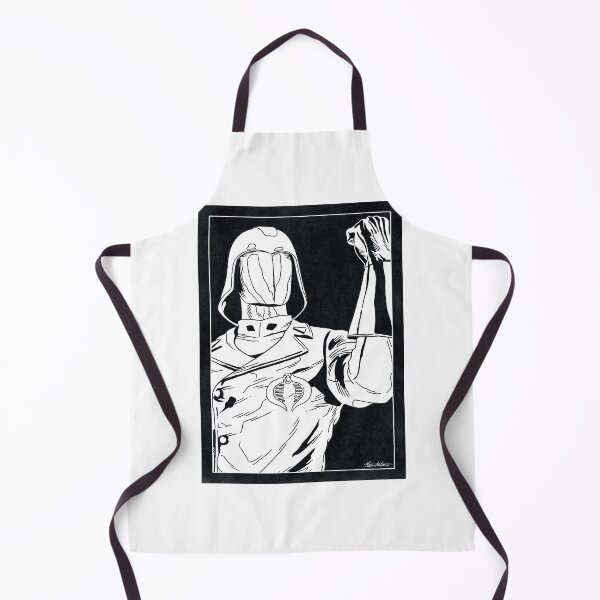 Item preview, COBRA COMMANDER - G.I. Joe: A Real American Hero (Black and White) designed and sold by FamousWeirdosRB.