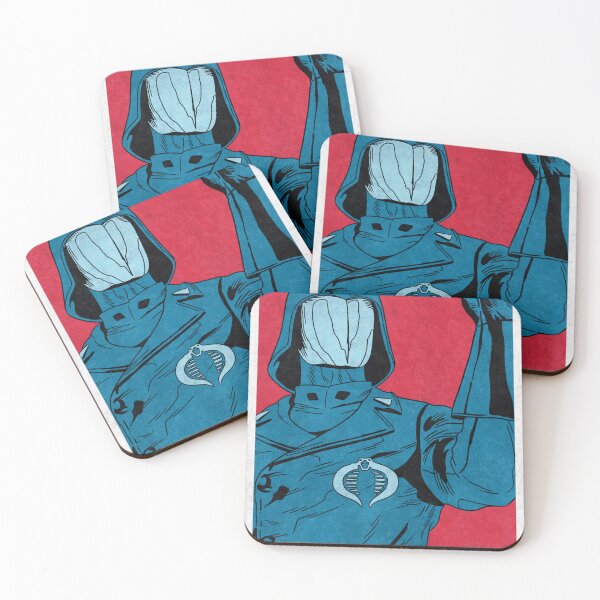Item preview, COBRA COMMANDER - G.I. Joe: A Real American Hero (Pop Art) designed and sold by FamousWeirdosRB.