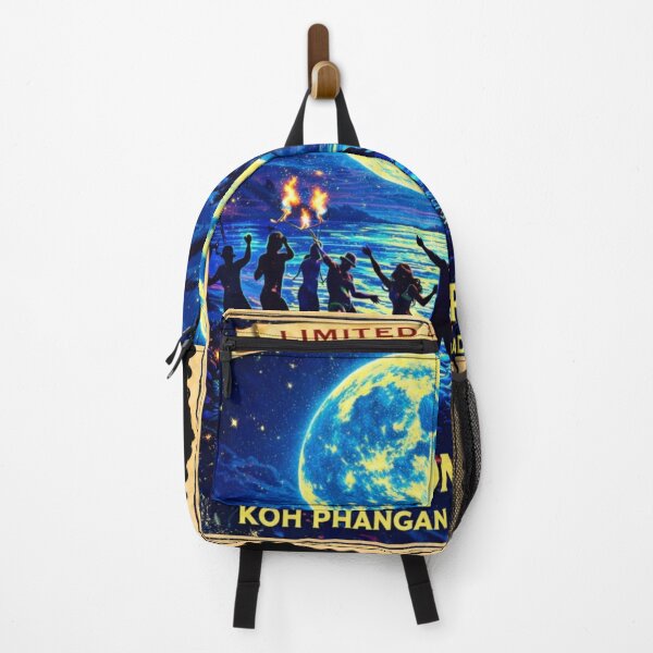 Item preview, Vintage Thailand Stamp: Full Moon Party – Koh Phangan designed and sold by Wednesday Art design .