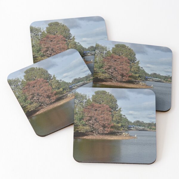 Item preview, Pelicans at Forest Lake on a Cloudy Summer Day designed and sold by Rees Pearse.