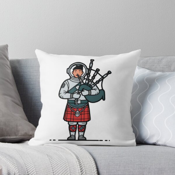 Item preview, Bagpiper on the Moon designed and sold by SunkenCost.