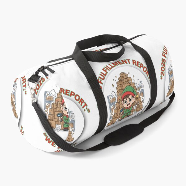 Item preview, 2025 Fulfillment Report – Overworked Elf Shipping Christmas Orders – Funny Corporate Holiday Gift designed and sold by MskynextDigitalstudio.