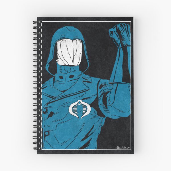 Item preview, COBRA COMMANDER - G.I. Joe: A Real American Hero (Monochrome) designed and sold by FamousWeirdosRB.