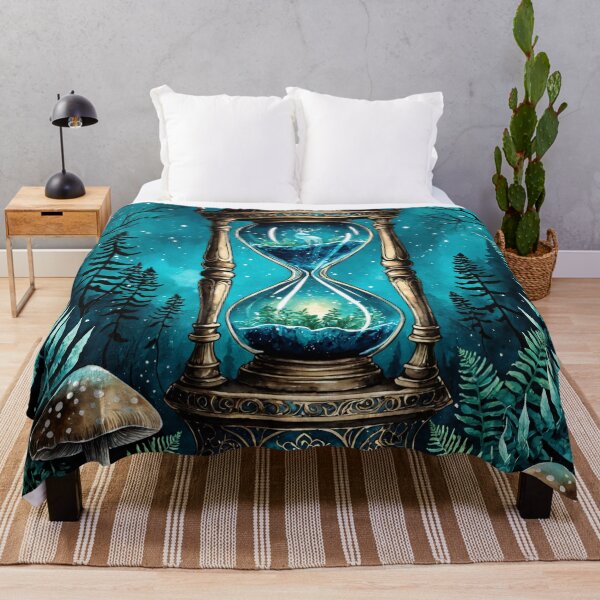 Item preview, Mystical Deer in Hourglass – Dark Academia Fantasy designed and sold by IdeaSmith.