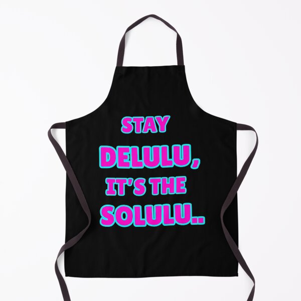 Item preview, Stay Delulu It's The Solulu – Aesthetic Retro Manifestation Quote designed and sold by Zensity.