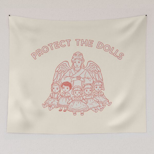 Item preview, Protect The Dolls Guardian Angel Vintage Illustration designed and sold by zzz888.