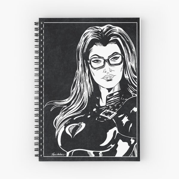 Item preview, BARONESS - G.I. Joe: A Real American Hero (Black and White) designed and sold by FamousWeirdosRB.