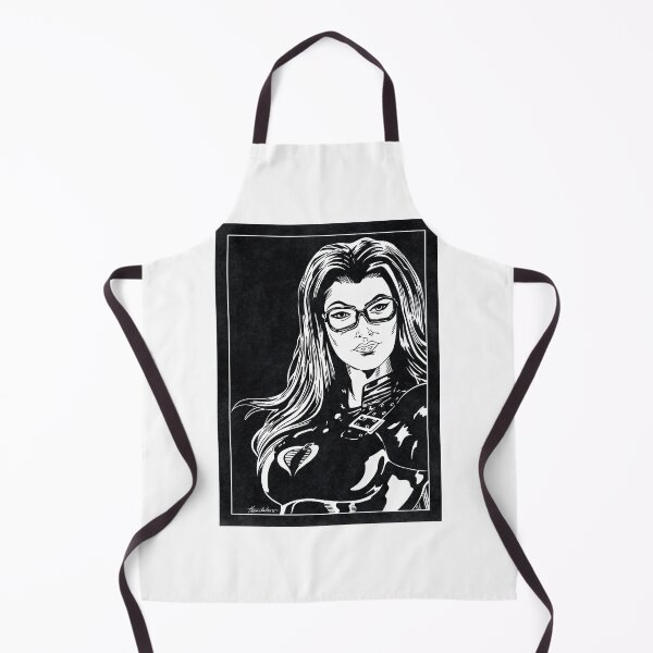 Item preview, BARONESS - G.I. Joe: A Real American Hero (Black and White) designed and sold by FamousWeirdosRB.