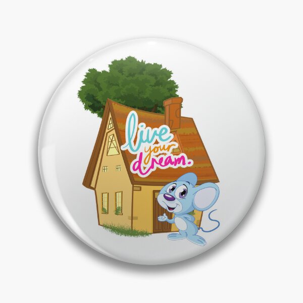 Item preview, "Dream Mouse Cottage: Where Hopes Begin" designed and sold by MayaMaliStudio.